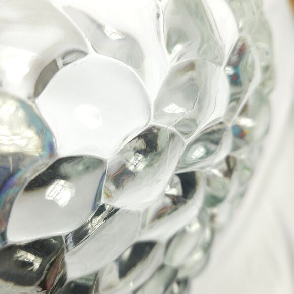 Vtg INDIANA GLASS Crystal Glass SALAD Serving BOWL Only w/ Original Box 0819 - Picture 5 of 7